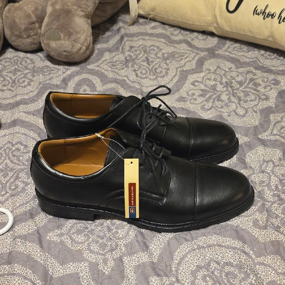 ♠️Black Leather Men's Dress Shoes